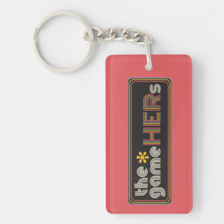 The*gameHERs Horizontal Logo Keychain