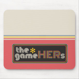 The*gameHERs Horizontal Logo Mouse Pad