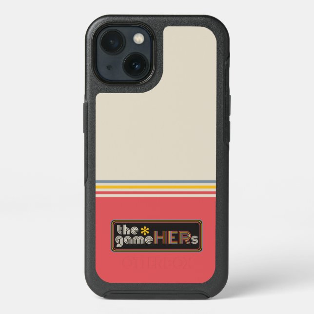 The*gameHERs Horizontal Logo Otterbox iPhone Case (Back)