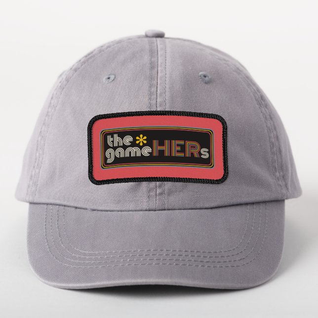The*gameHERs Horizontal Logo Patch (On Headwear)
