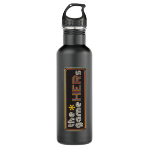 The*gameHERs Horizontal Logo Stainless Steel Water Bottle