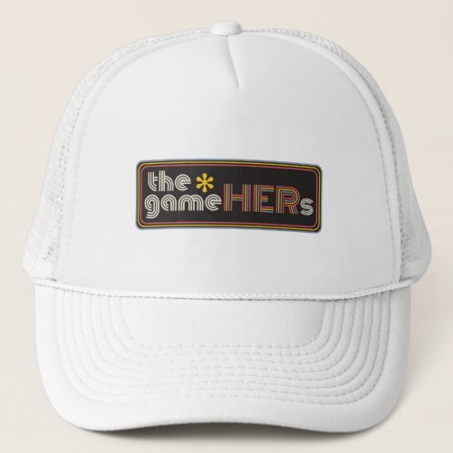 ThegameHERs Horizontal Logo Trucker Hat