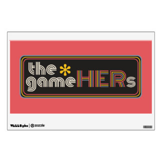 The*gameHERs Horizontal Logo Wall Decal