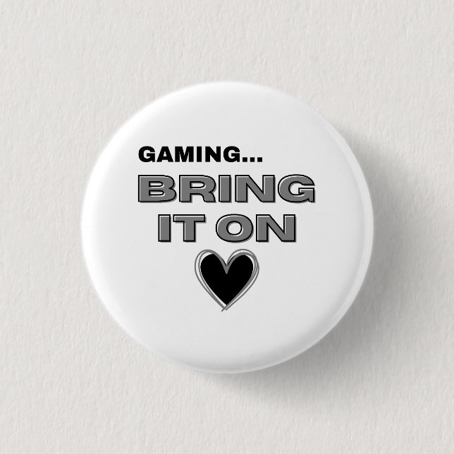 The Gamer  Button (Front)
