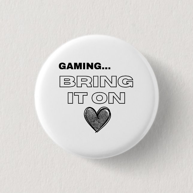 The Gamer  Button (Front)