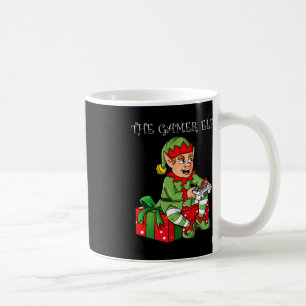 The Gamer Elf Fun Christmas Boys Kids Teens Gaming Coffee Mug