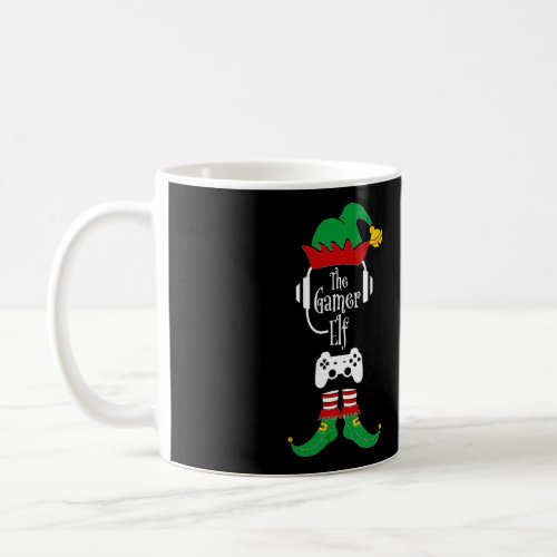 The Gamer Elf Novelty Christmas Gift Idea For Game Coffee Mug