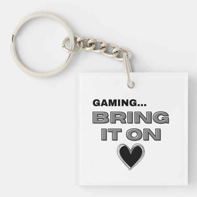 The Gamer  Keychain (Front)