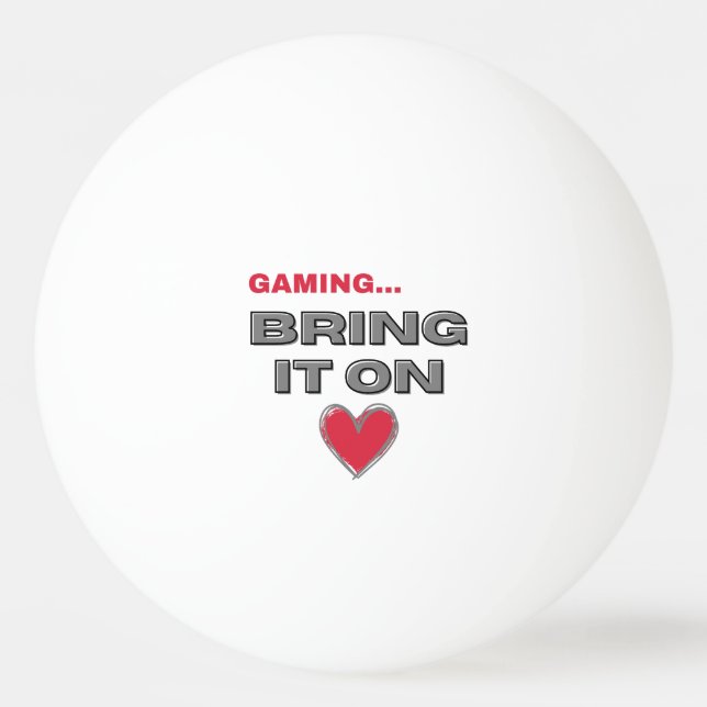 The Gamer Ping Pong Balls (Front)