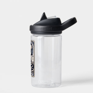 The Gamer Skeleton Tarot Card Water Bottle