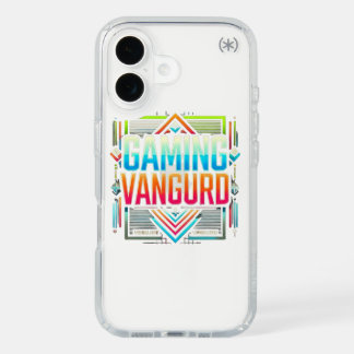 The "Gaming Vanguard" T-shirt design features iPhone 16 Case