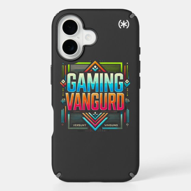 The "Gaming Vanguard" T-shirt design features Speck iPhone Case (Front)