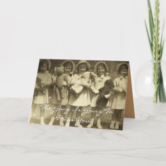 "The Gang Is Going To Miss You!" Card