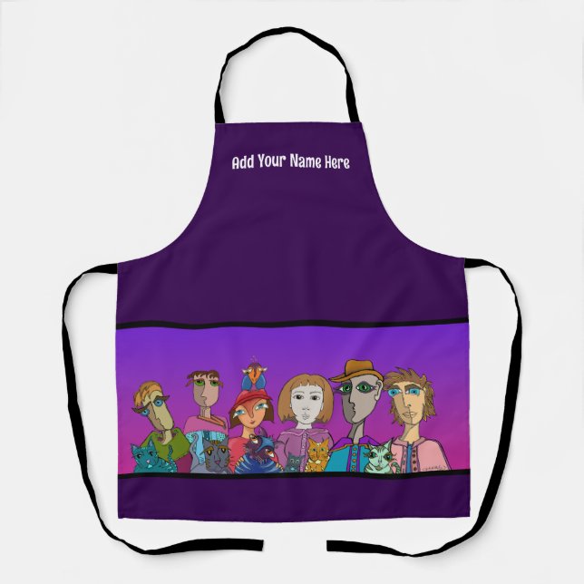 The Gang Is Here Apron (Front)