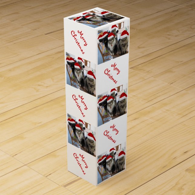 The Gang Merry Christmas Wine Gift Box (Front)