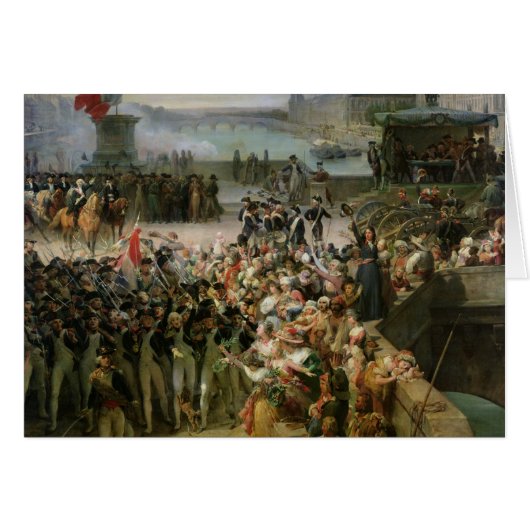 The Garde Nationale de Paris Cards (Front Horizontal)