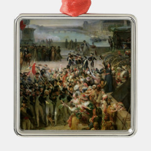 The Garde Nationale de Paris Metal Ornament