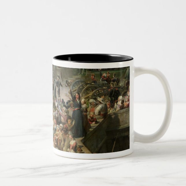 The Garde Nationale de Paris Two-Tone Coffee Mug (Right)