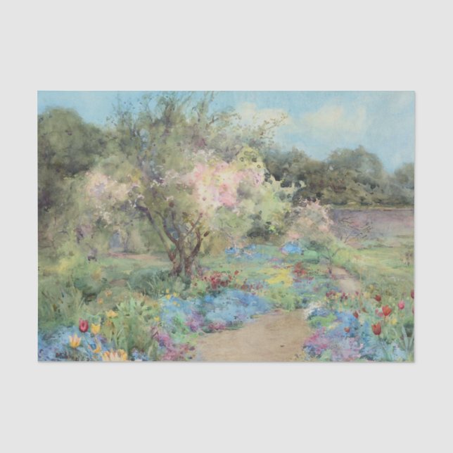 The Garden at Kilmurry by Mildred Anne Butler Tissue Paper (Front)