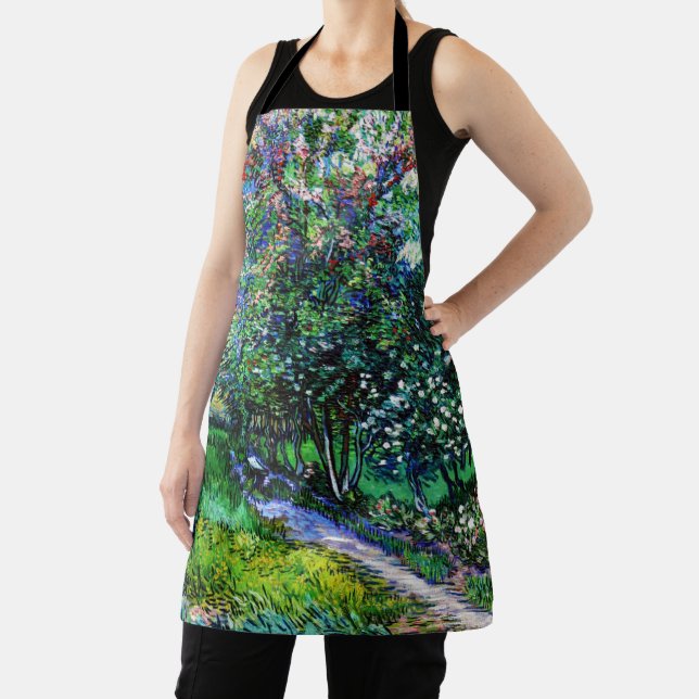 The Garden at the Asylum at Saint-Rémy, Van Gogh Apron (Insitu)