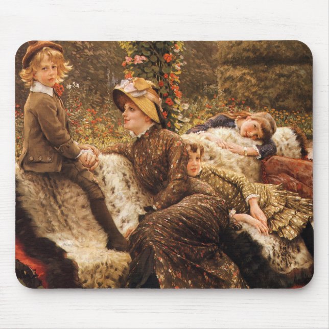 The Garden Bench Mouse Pad (Front)