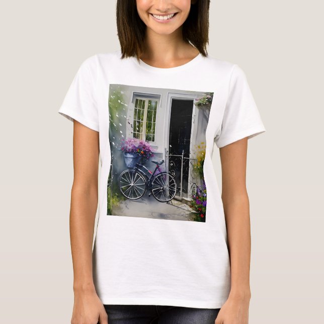The Garden Bike T-Shirt (Front)