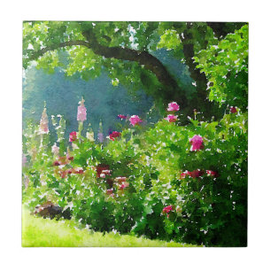 The Garden Ceramic Tile