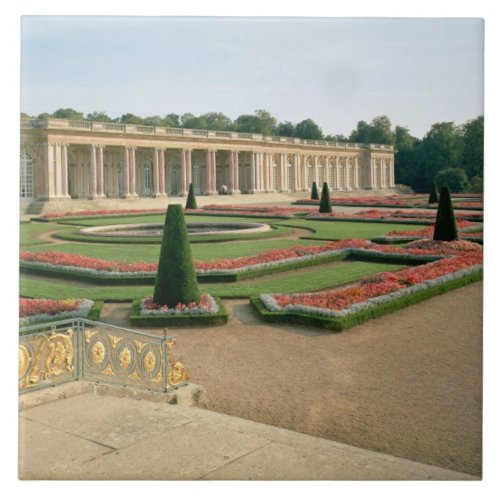 The Garden Facade of the Grand Trianon 1687 phot Ceramic Tile