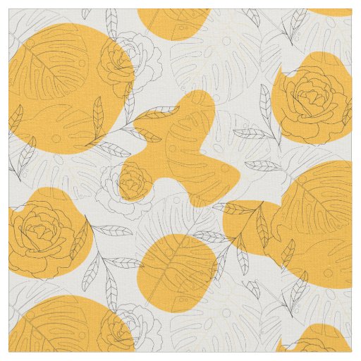 The Garden Floral Line Fabric
