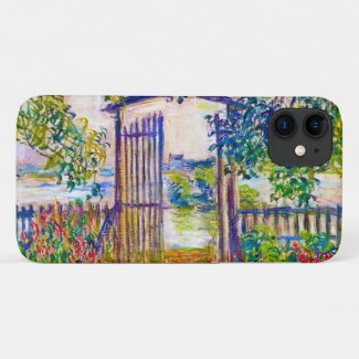 The Garden Gate at Vetheuil Claude Monet Case-Mate iPhone Case