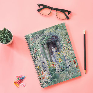 The Garden in Its Glory   Childe Hassam Notebook