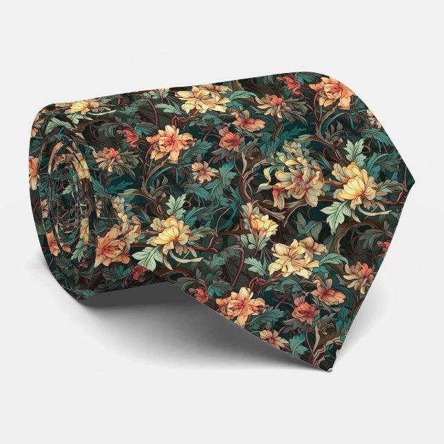 The Garden in My Dream Neck Tie (Rolled)