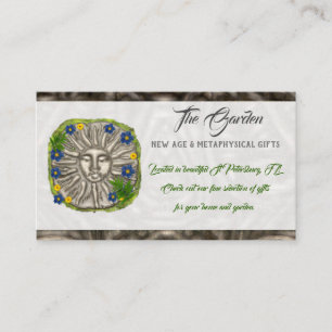 The Garden New Age Folk SHOP SMALL BUSINESS Business Card