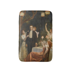 The Garden of Armida (by John Collier) Bath Mat