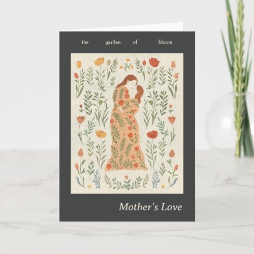 The Garden of Bloom _ Mother daughter embrace Card