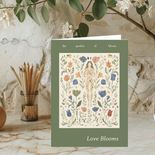 The Garden of Bloom _ Self Love Green Card