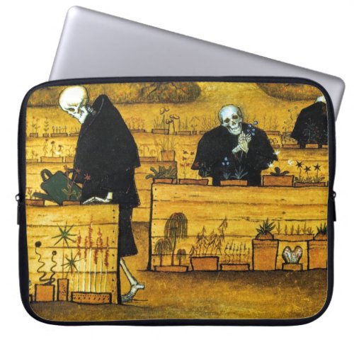 The Garden of Death by Hugo Simberg 1896 Laptop Sleeve