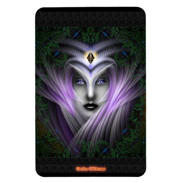 The Garden Of Dreams Photo Magnet (Vertical)