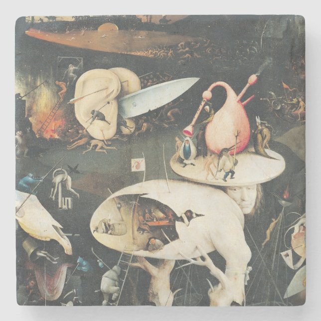 The Garden of Earthly Delights 2 2 Stone Coaster (Front)