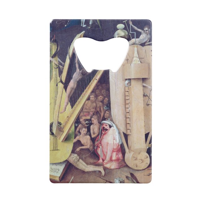 The Garden of Earthly Delights 2 Credit Card Bottle Opener (Front)