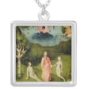 The Garden of Earthly Delights 2 Silver Plated Necklace