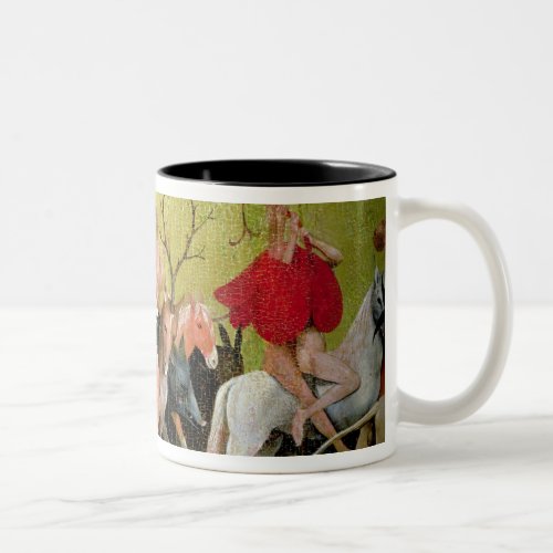 The Garden of Earthly Delights Allegory of Two_Tone Coffee Mug