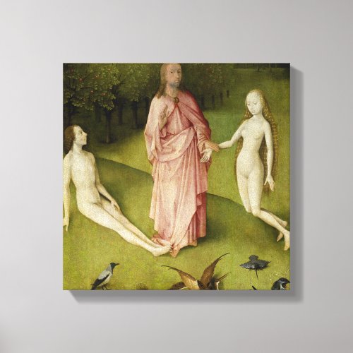 The Garden of Earthly Delights Fifteenth Century Canvas Print
