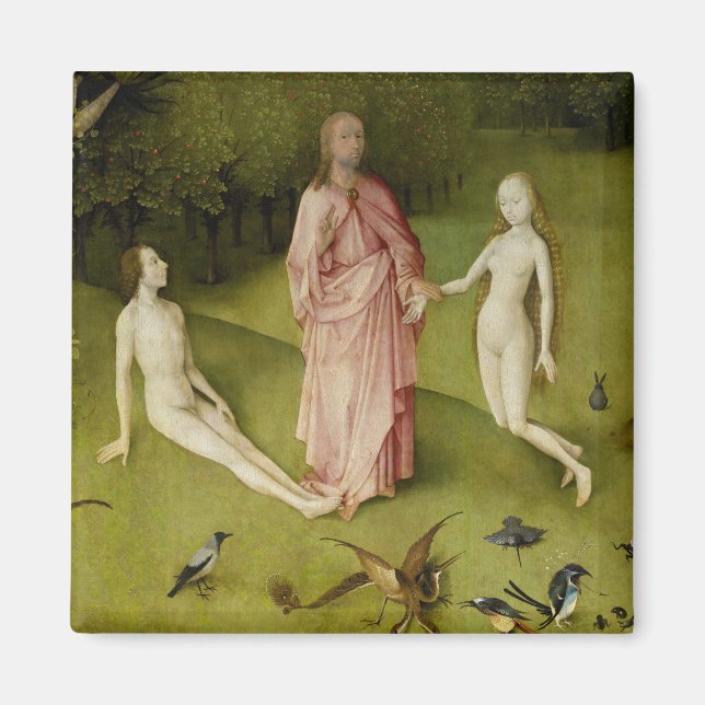 The Garden of Earthly Delights, Fifteenth Century Magnet (Front)