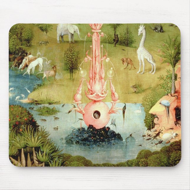 The Garden of Earthly Delights Mouse Pad (Front)