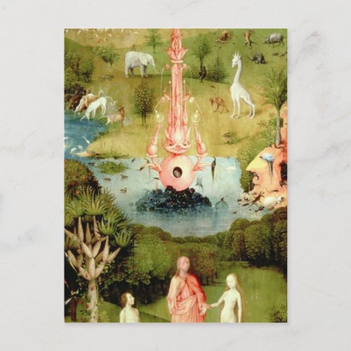 The Garden of Earthly Delights Postcard