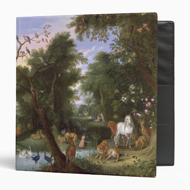 The Garden of Eden, 1659 3 Ring Binder (Front/Inside)