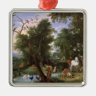 The Garden of Eden, 1659 Metal Ornament