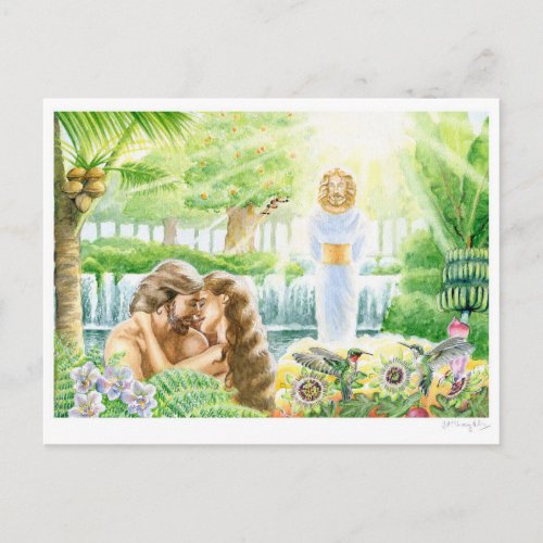 The Garden of Eden Postcard