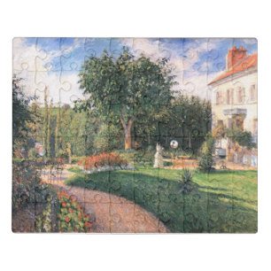 The Garden of Les Mathurins Camille Pissarro Jigsaw Puzzle